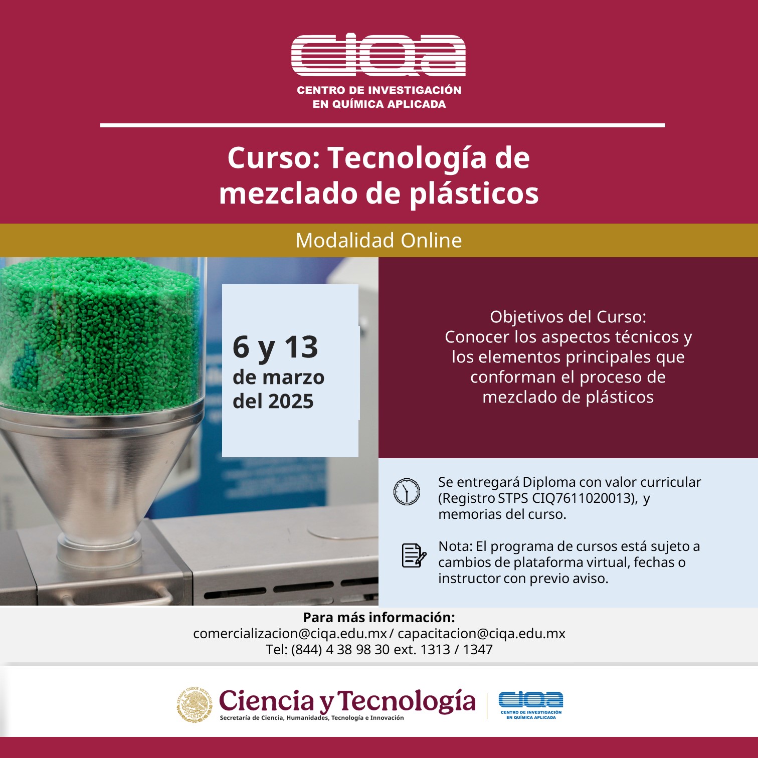 Tecnología de Mezclado en Plásticos
